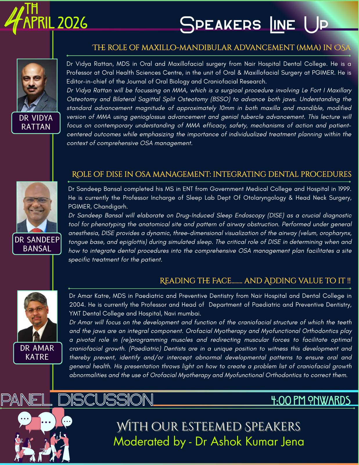 Sleep & Dentistry - Evidence to excellence 